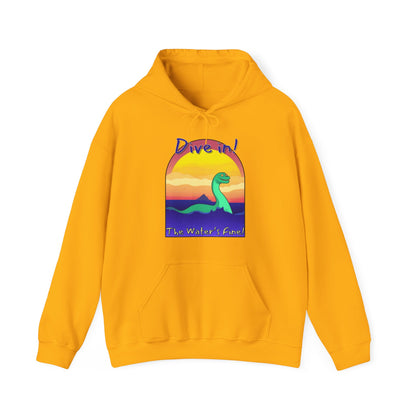 Dive In! Unisex Heavy Blend™ Hooded Sweatshirt