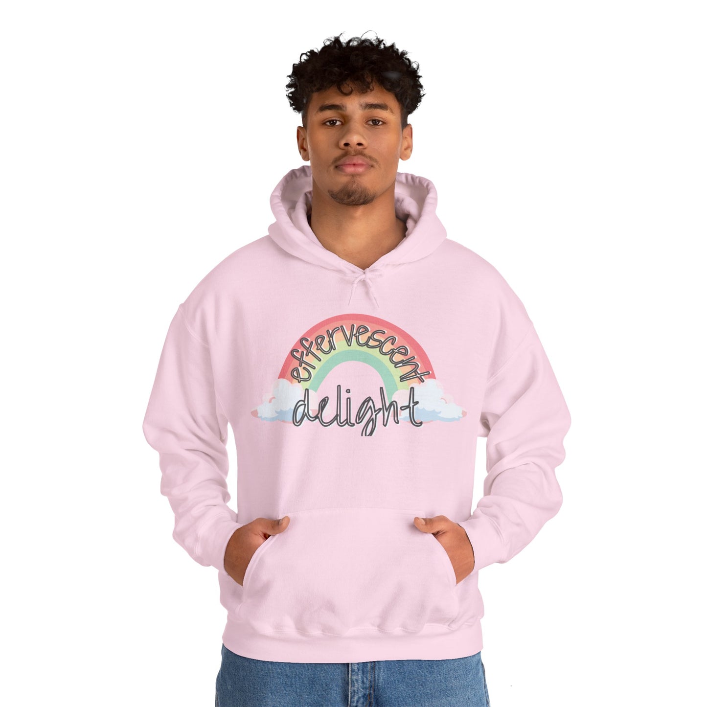 Effervescent Delight Unisex Heavy Blend™ Hooded Sweatshirt