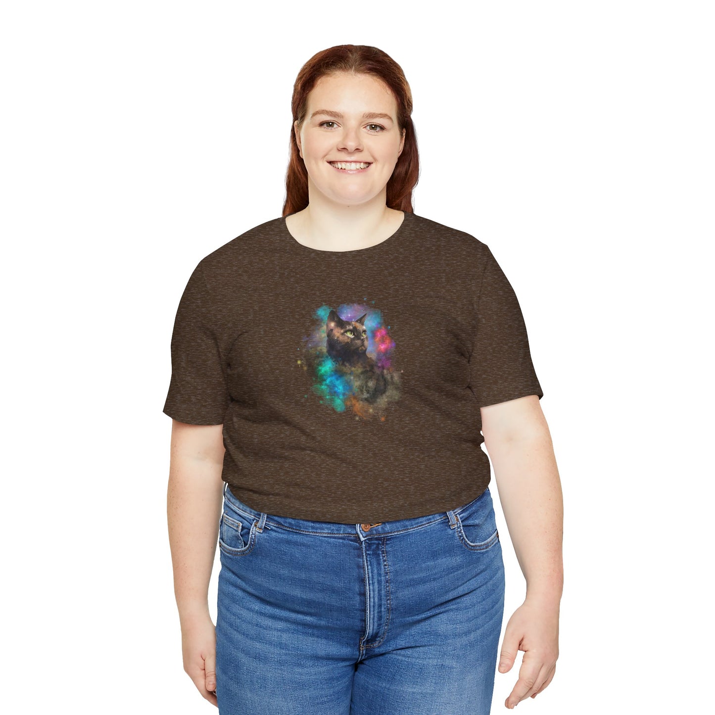 A Nebulous Mouse Kitty Unisex Jersey Short Sleeve Tee