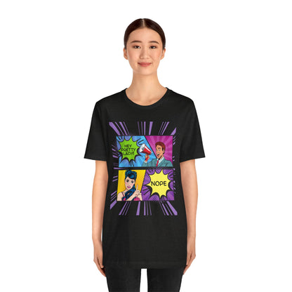 Pop Art Nope Unisex Jersey Short Sleeve Tee