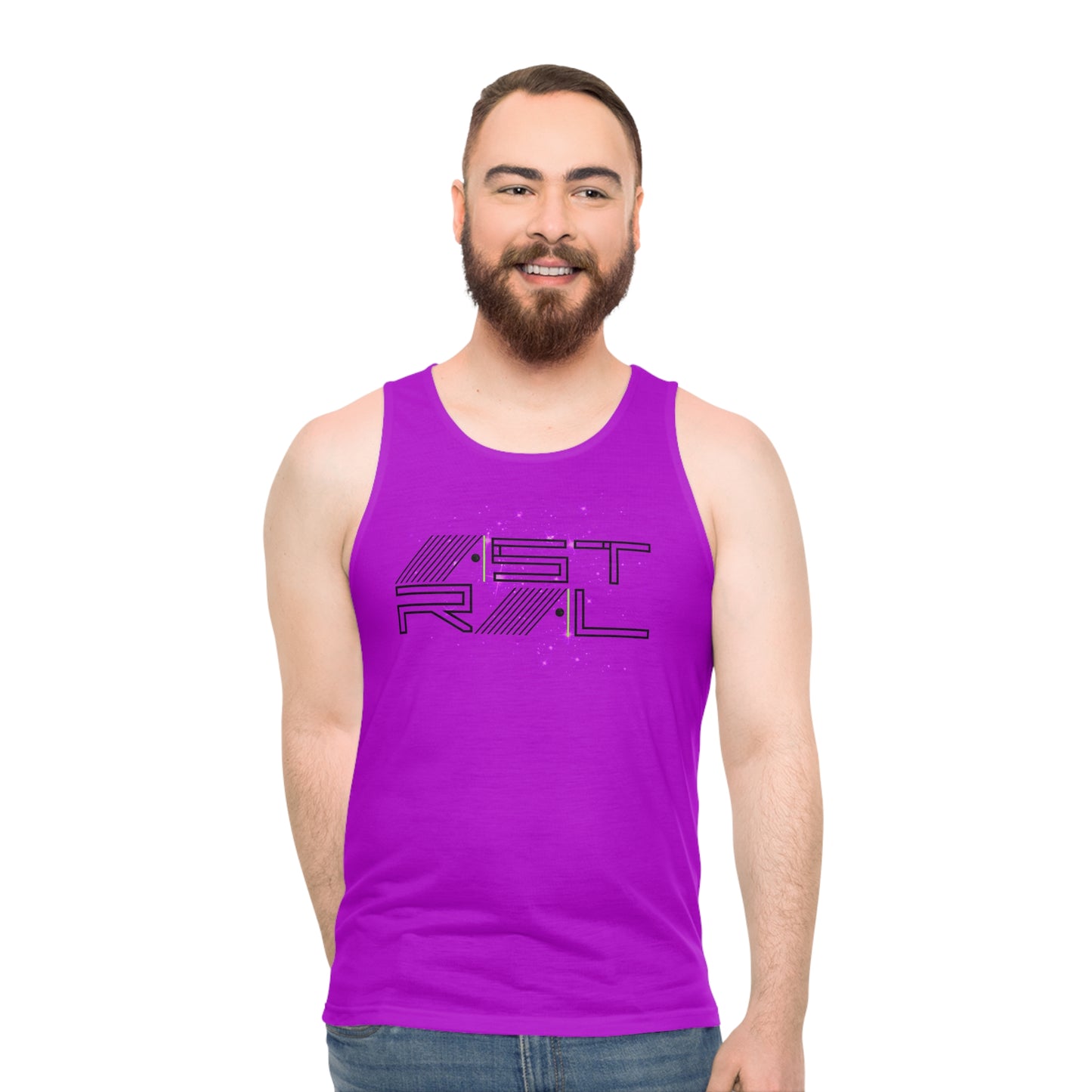 Astral (B) Unisex Tank Top (AOP)