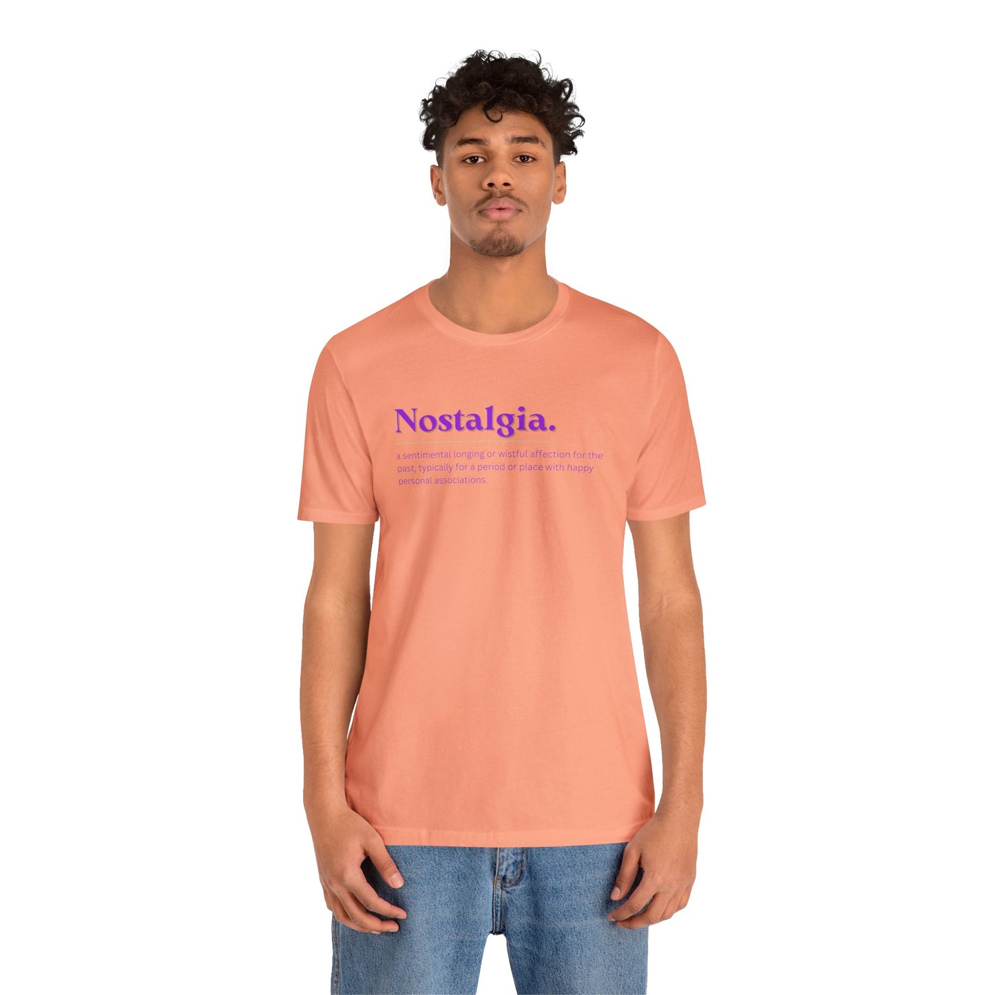 Nostalgia Unisex Jersey Short Sleeve Tee