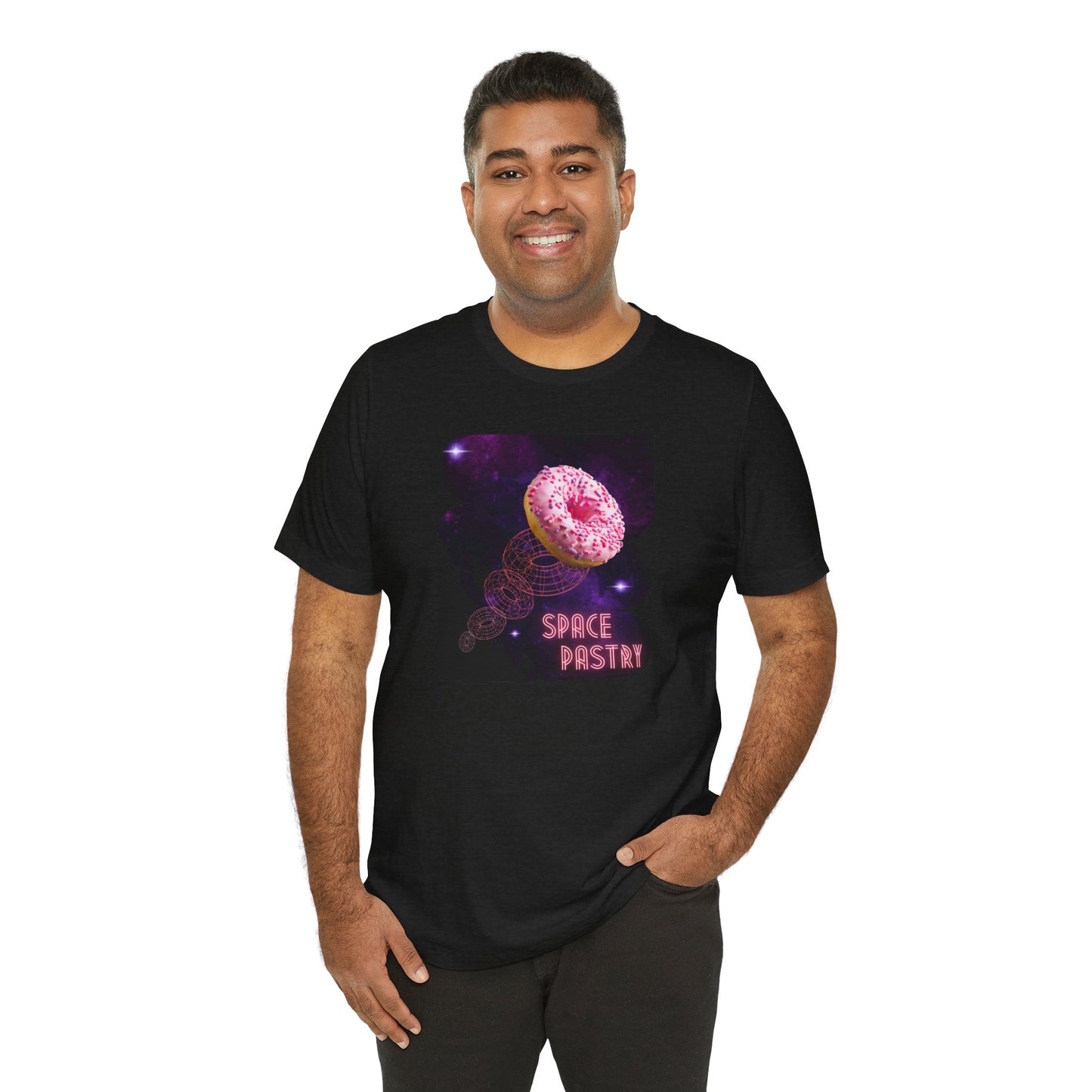 Space Pastry Unisex Jersey Short Sleeve Tee