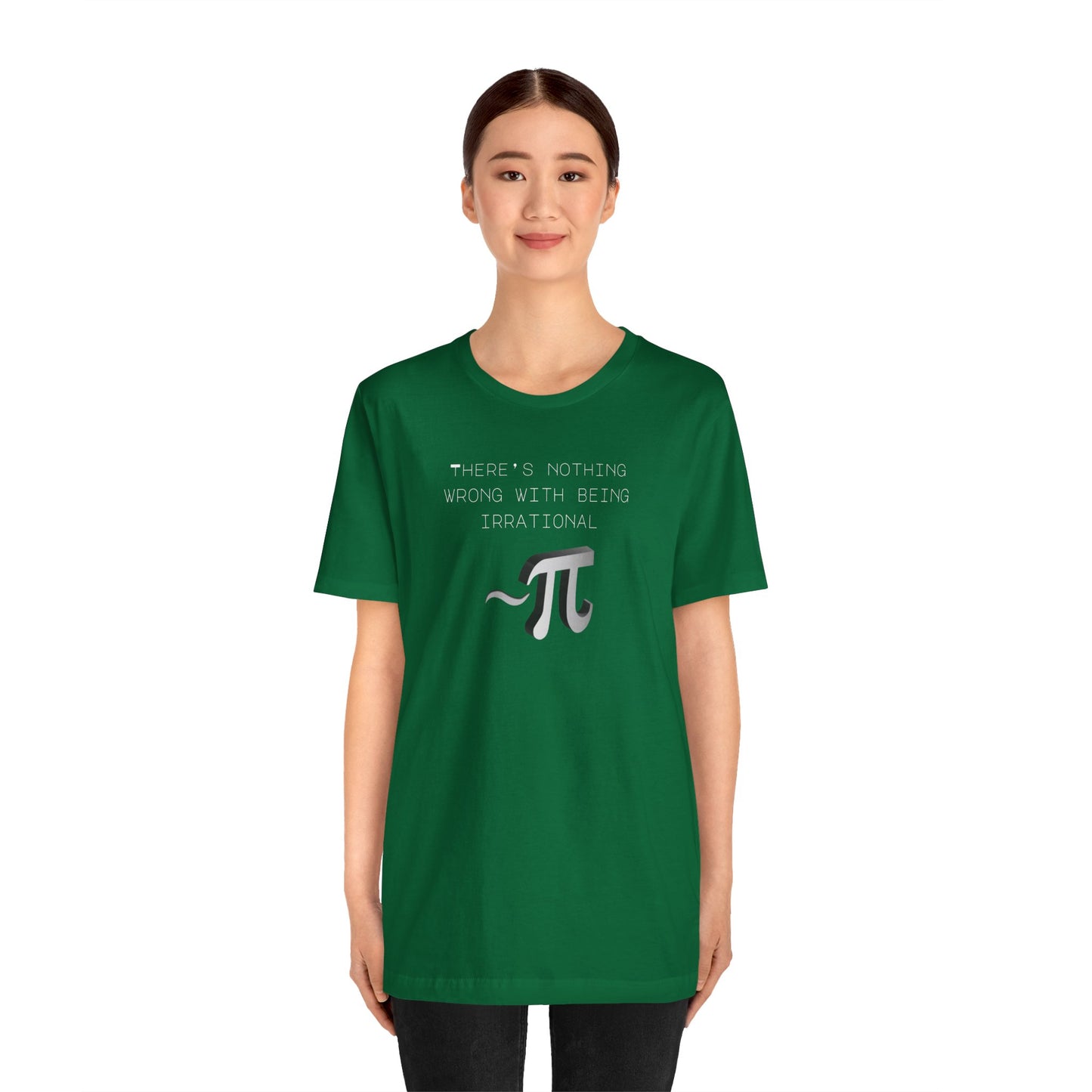 Irrational Pi Unisex Jersey Short Sleeve Tee