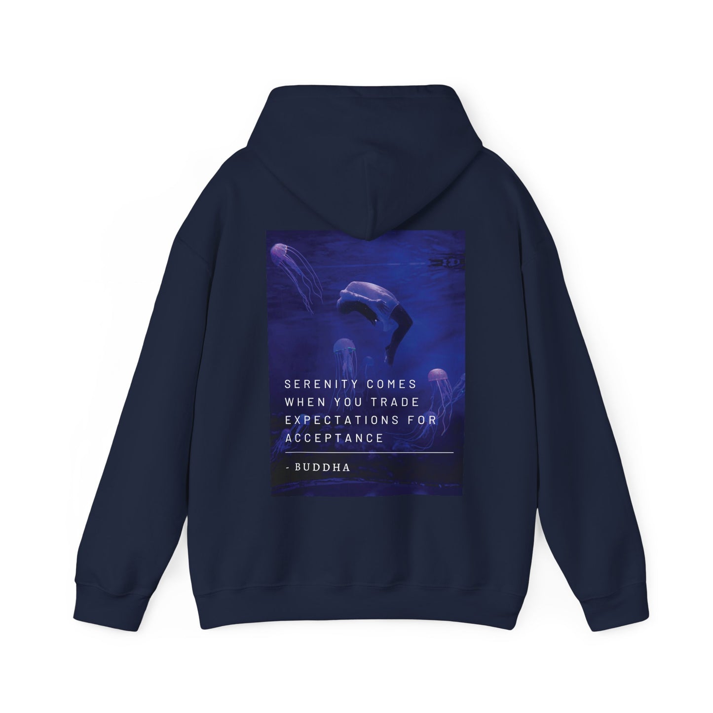 Jellyfish & Buddha Unisex Heavy Blend™ Hooded Sweatshirt