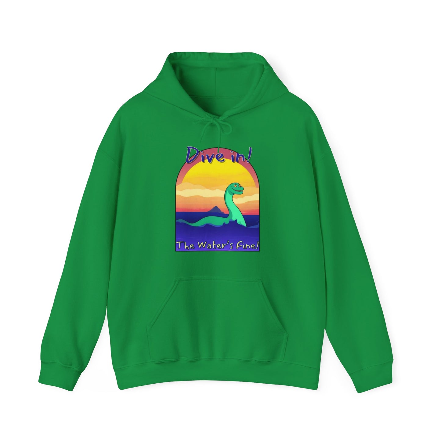 Dive In! Unisex Heavy Blend™ Hooded Sweatshirt