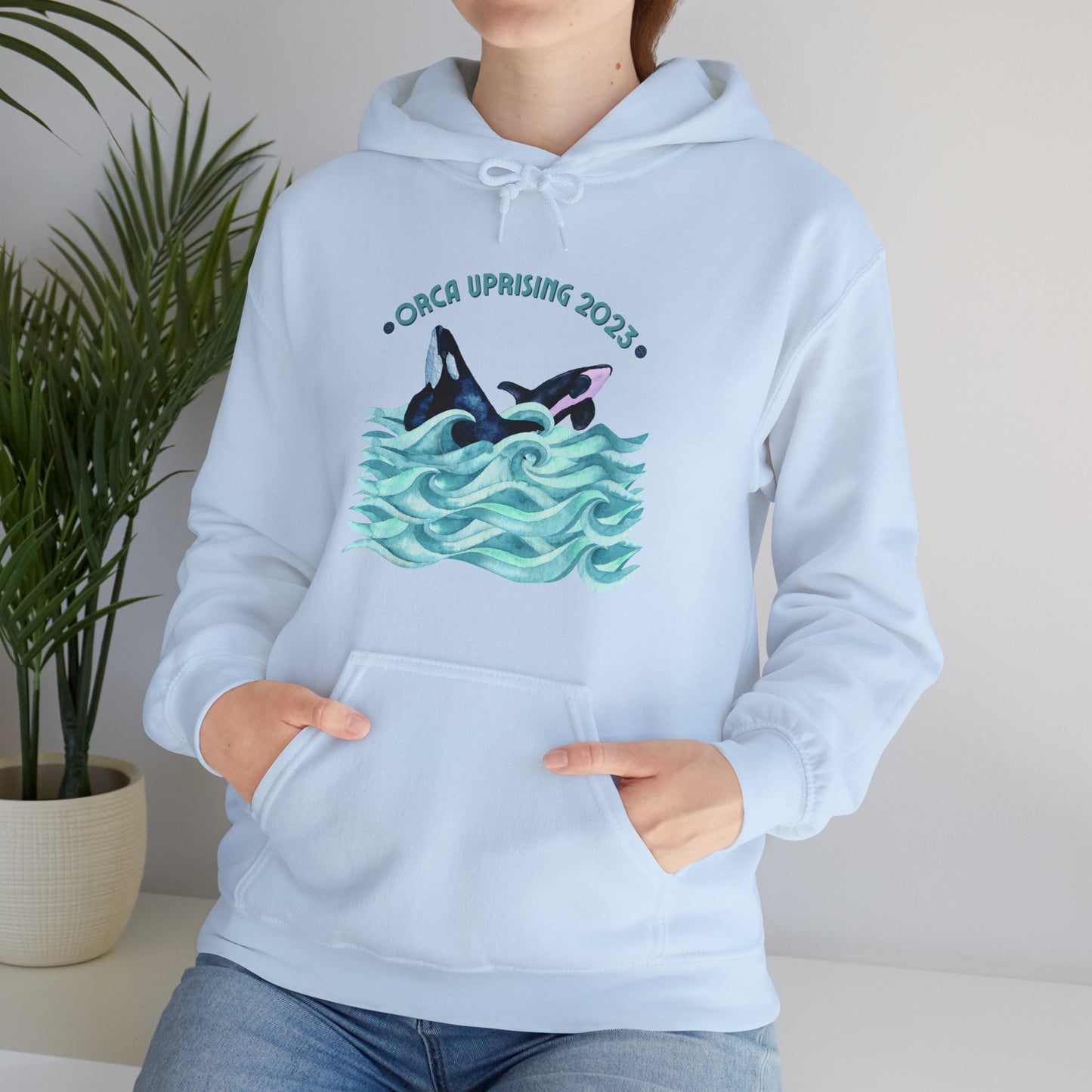 Orca Uprising Unisex Heavy Blend™ Hooded Sweatshirt