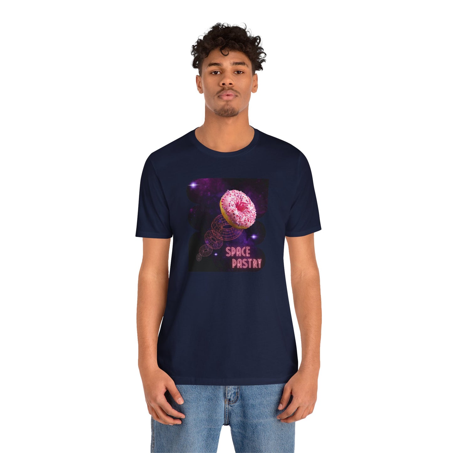 Space Pastry Unisex Jersey Short Sleeve Tee