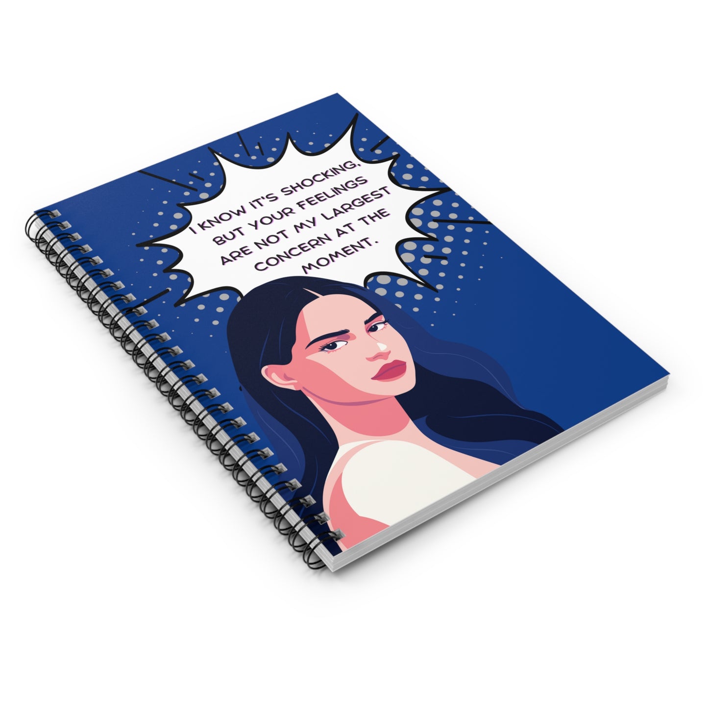 Snarky Ladies # 7 Spiral Notebook - Ruled Line