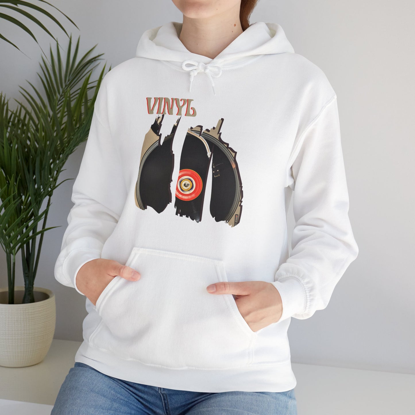 Vinyl Unisex Heavy Blend™ Hooded Sweatshirt