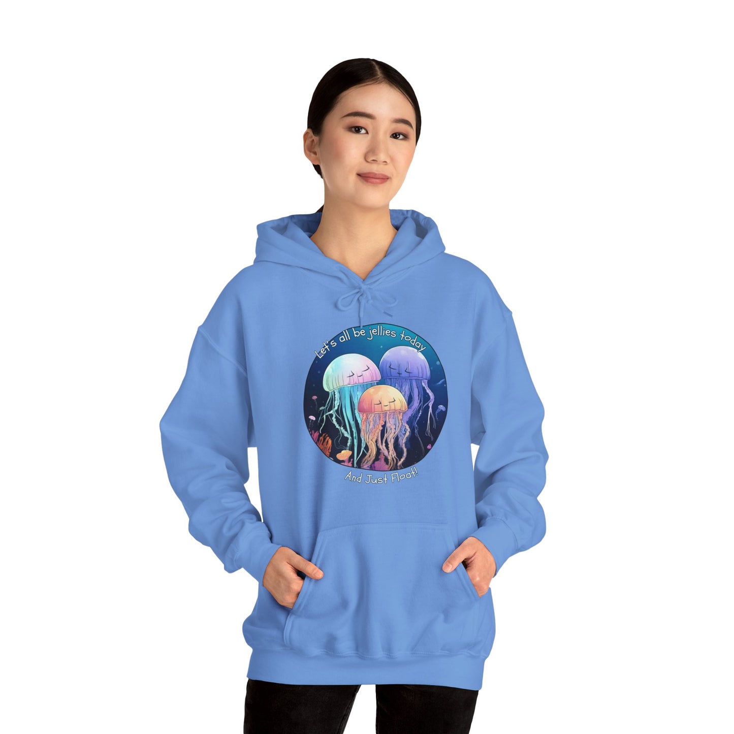 Let's All Be Jellies Today Unisex Heavy Blend™ Hooded Sweatshirt