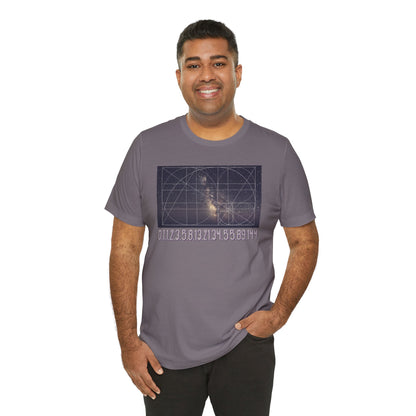 Fibonacci Sequence Unisex Jersey Short Sleeve Tee