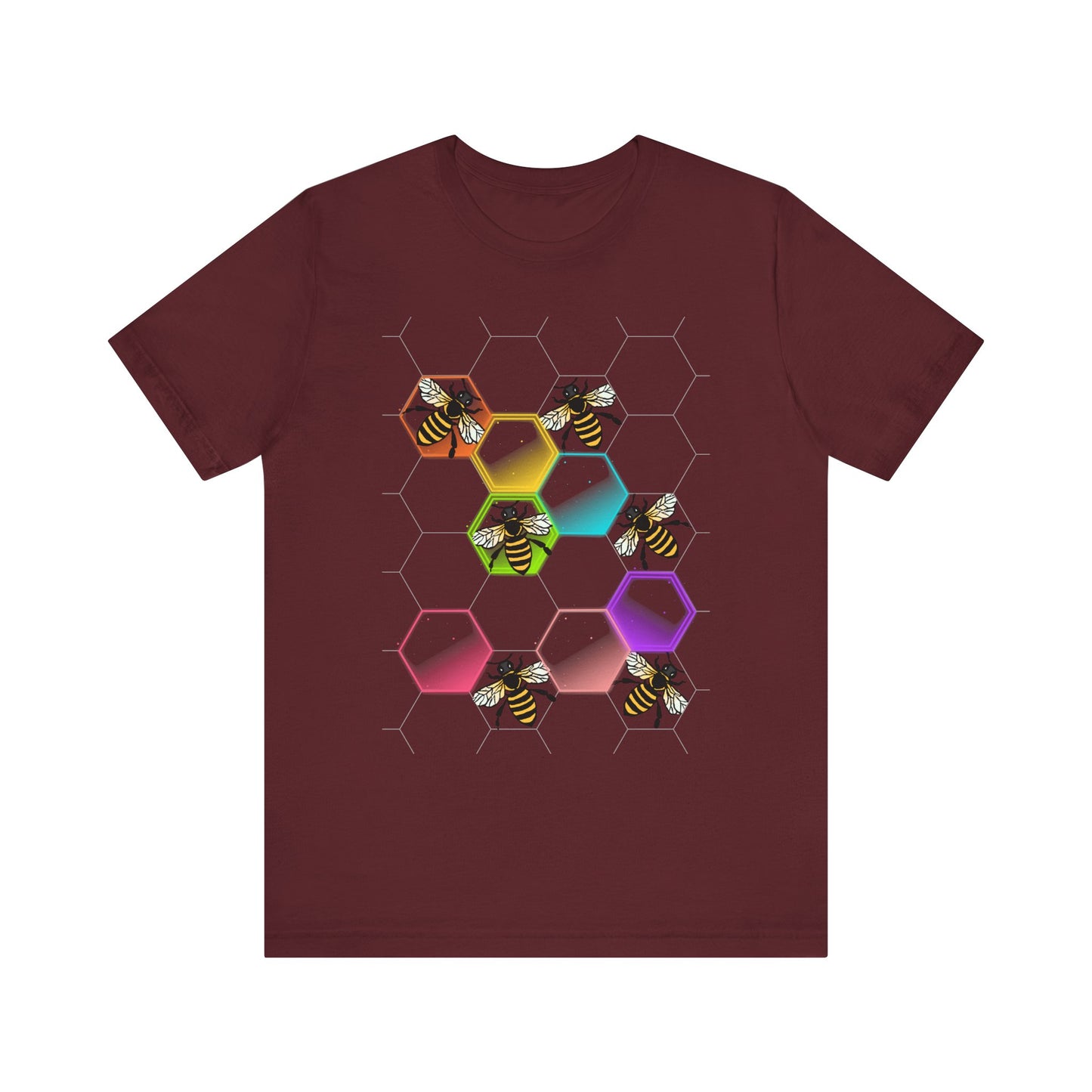 Disco Bees Unisex Jersey Short Sleeve Tee