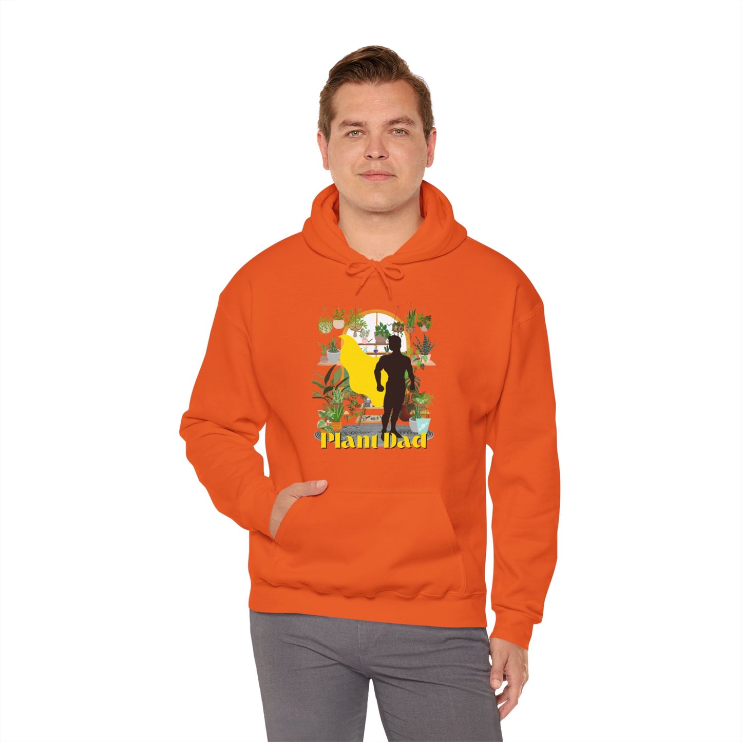 Plant Dad! Unisex Heavy Blend™ Hooded Sweatshirt