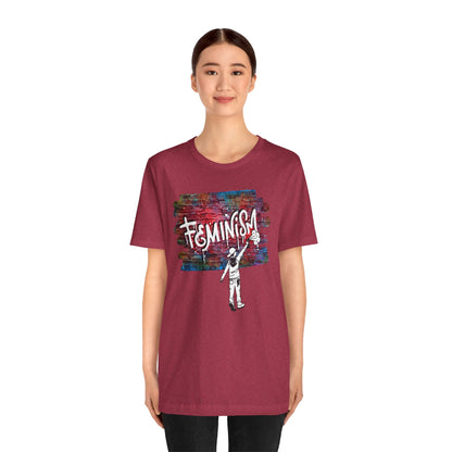 Graffiti Feminism Unisex Jersey Short Sleeve Tee