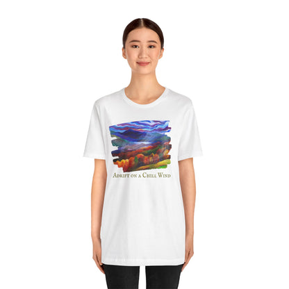 Adrift on a Chill Wind Unisex Jersey Short Sleeve Tee