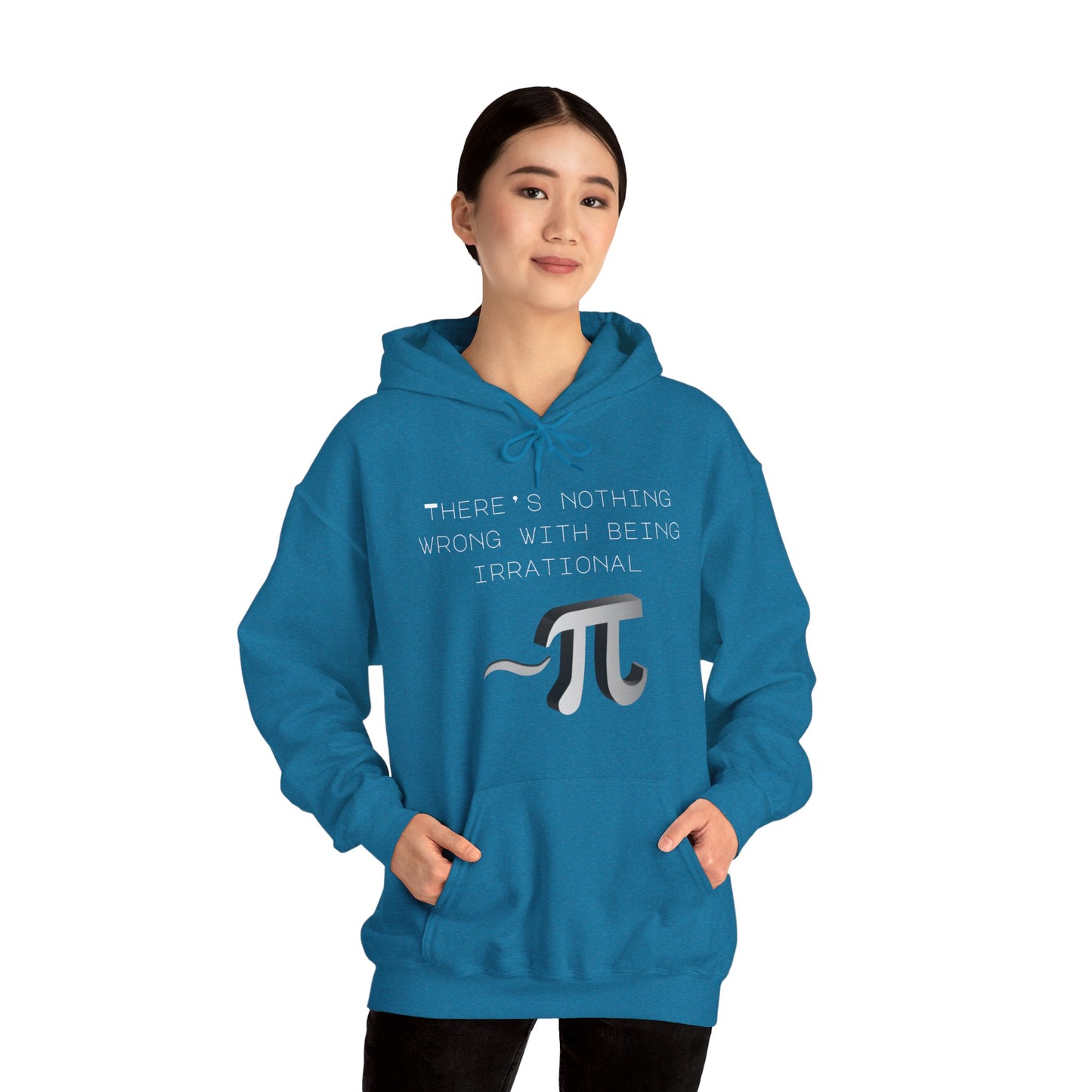 Irrational Pi Unisex Heavy Blend™ Hooded Sweatshirt