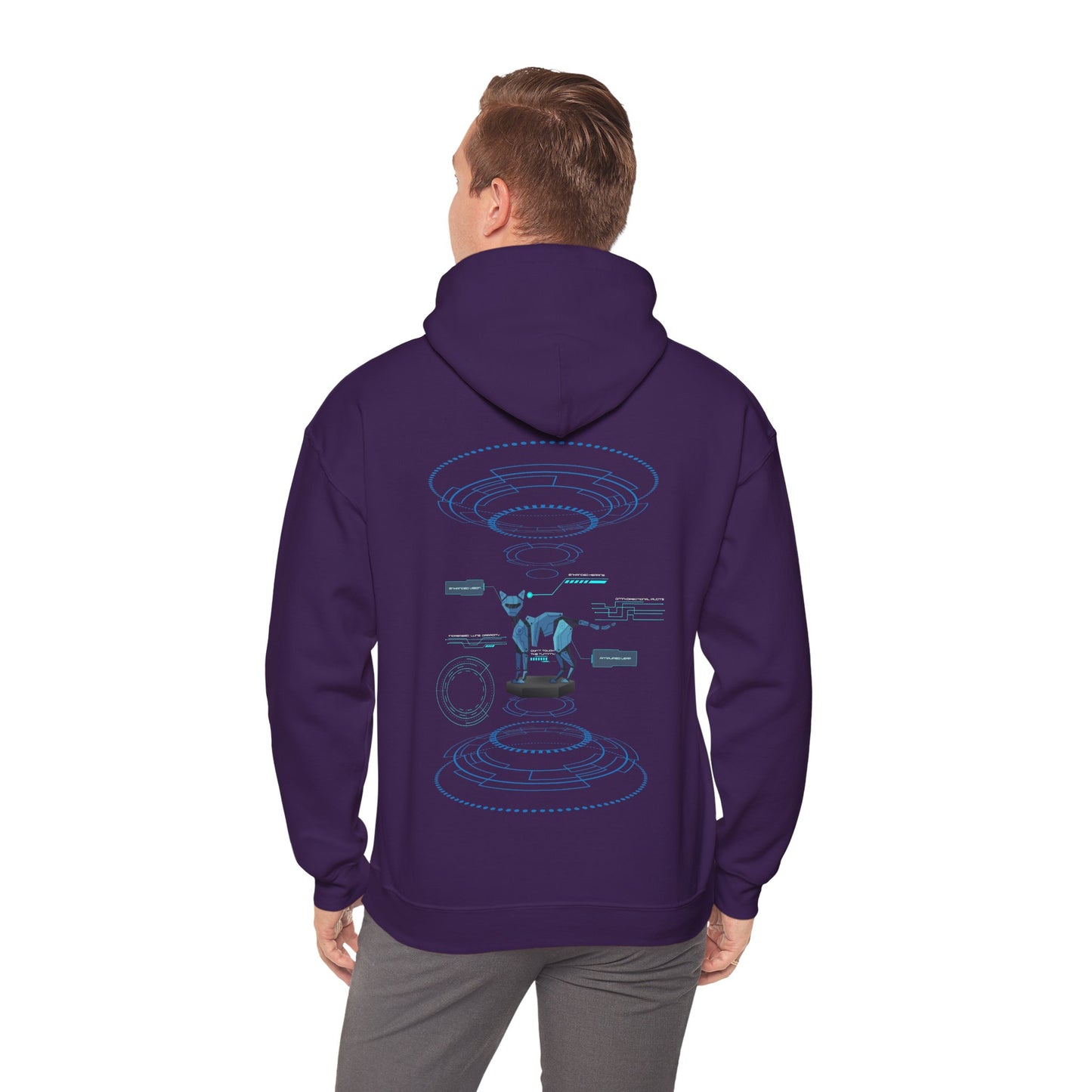 Mecha Kitty Unisex Heavy Blend™ Hooded Sweatshirt