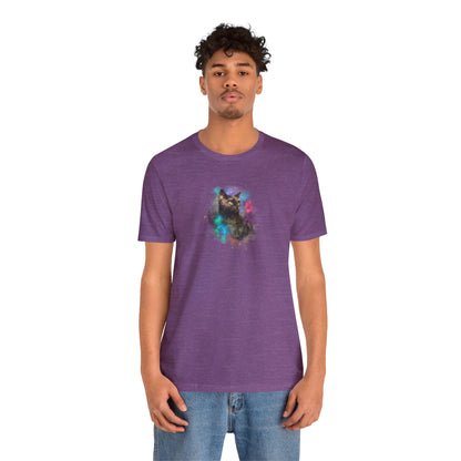 A Nebulous Mouse Kitty Unisex Jersey Short Sleeve Tee