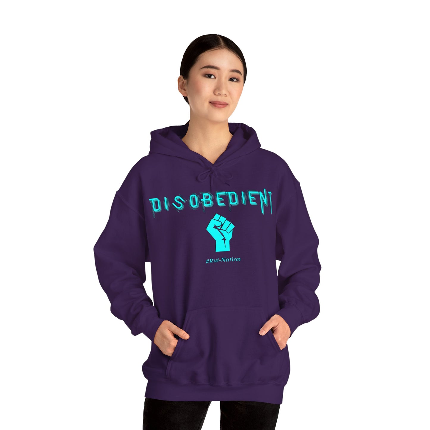 Disobedient Unisex Heavy Blend™ Hooded Sweatshirt