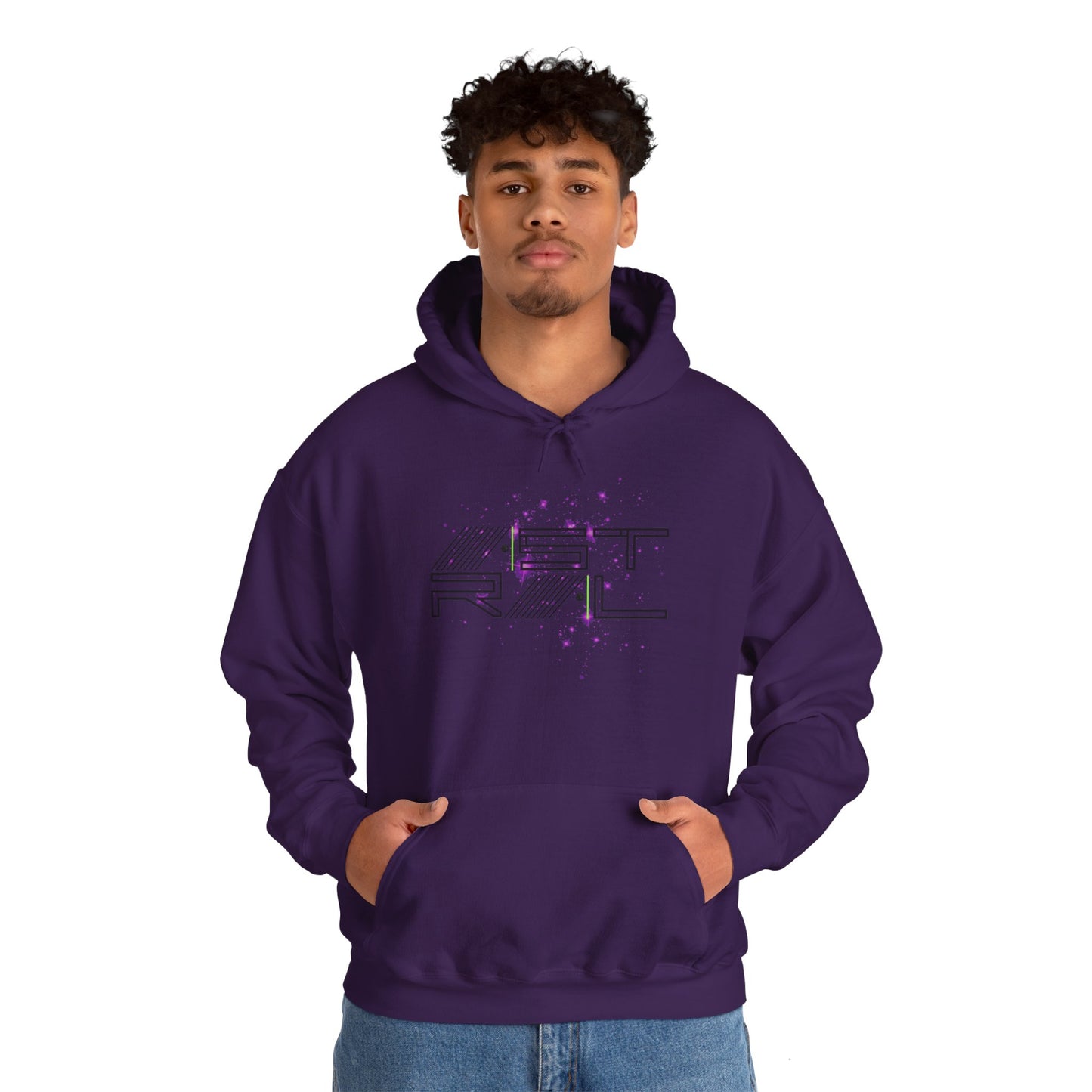 Astral (Black) Unisex Heavy Blend™ Hooded Sweatshirt