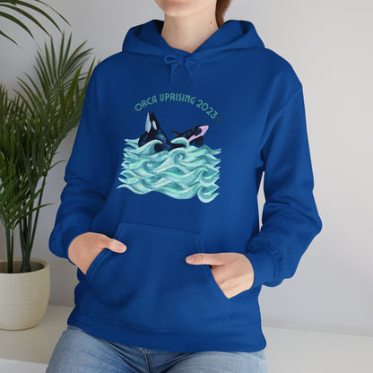 Orca Uprising Unisex Heavy Blend™ Hooded Sweatshirt