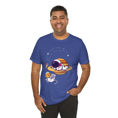 Astro Kitty Unisex Jersey Short Sleeve Tee