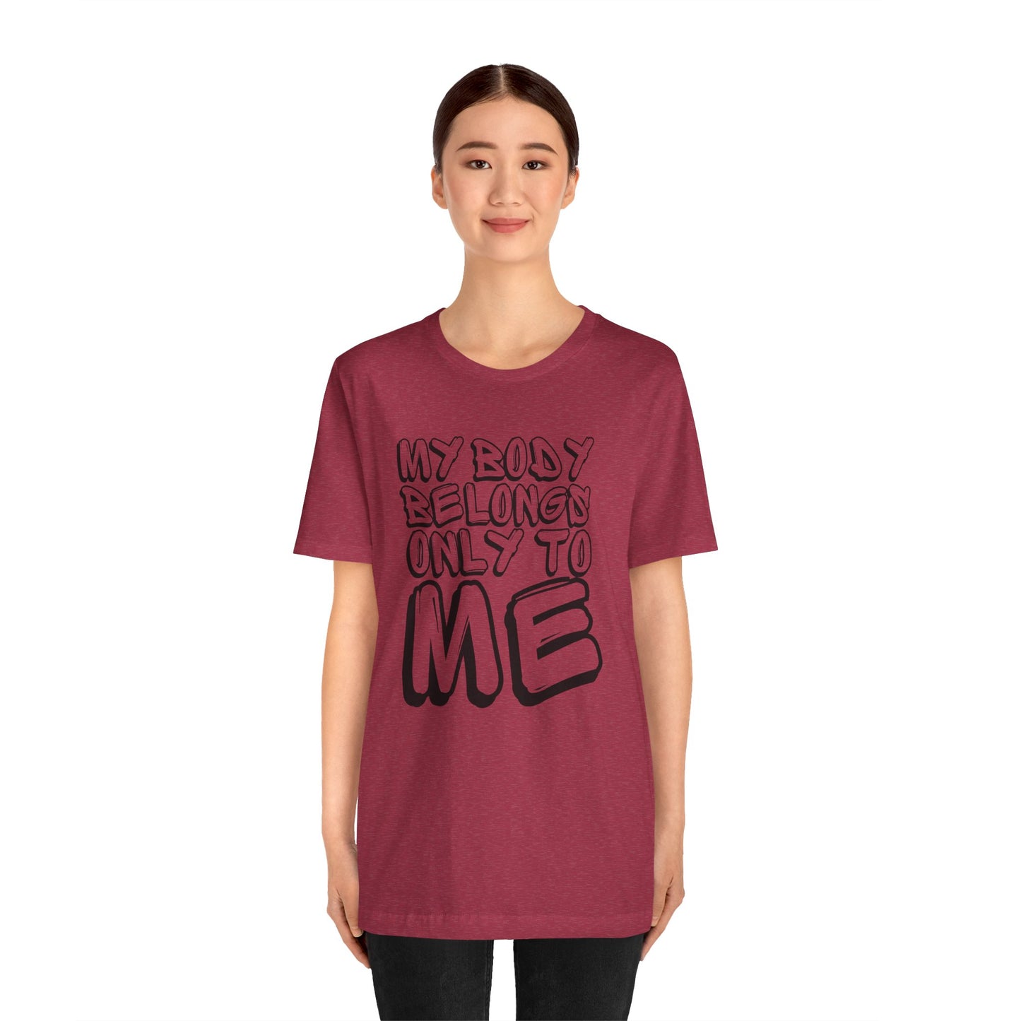 My Body/Your Body Unisex Jersey Short Sleeve Tee