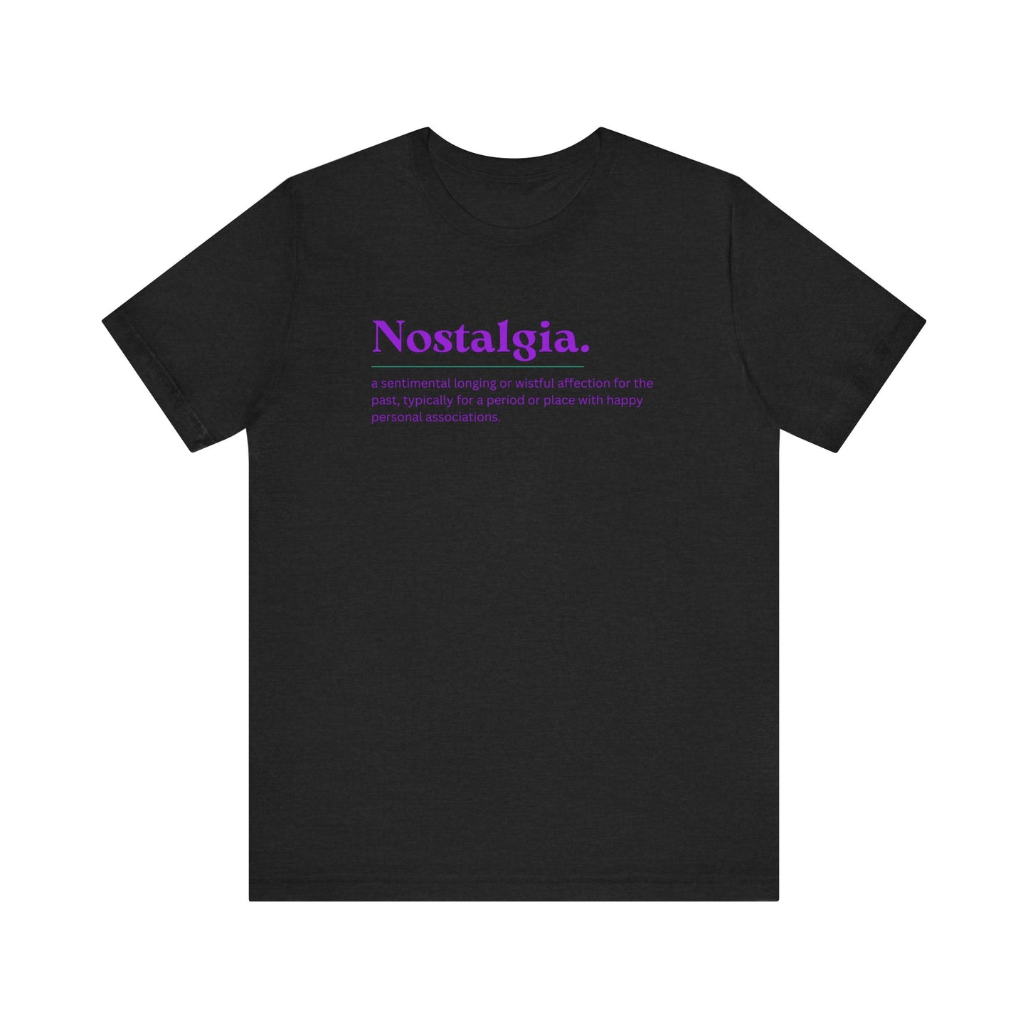 Nostalgia Unisex Jersey Short Sleeve Tee