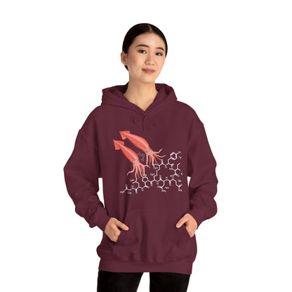 Squid Love - Oxytocin Unisex Heavy Blend™ Hooded Sweatshirt