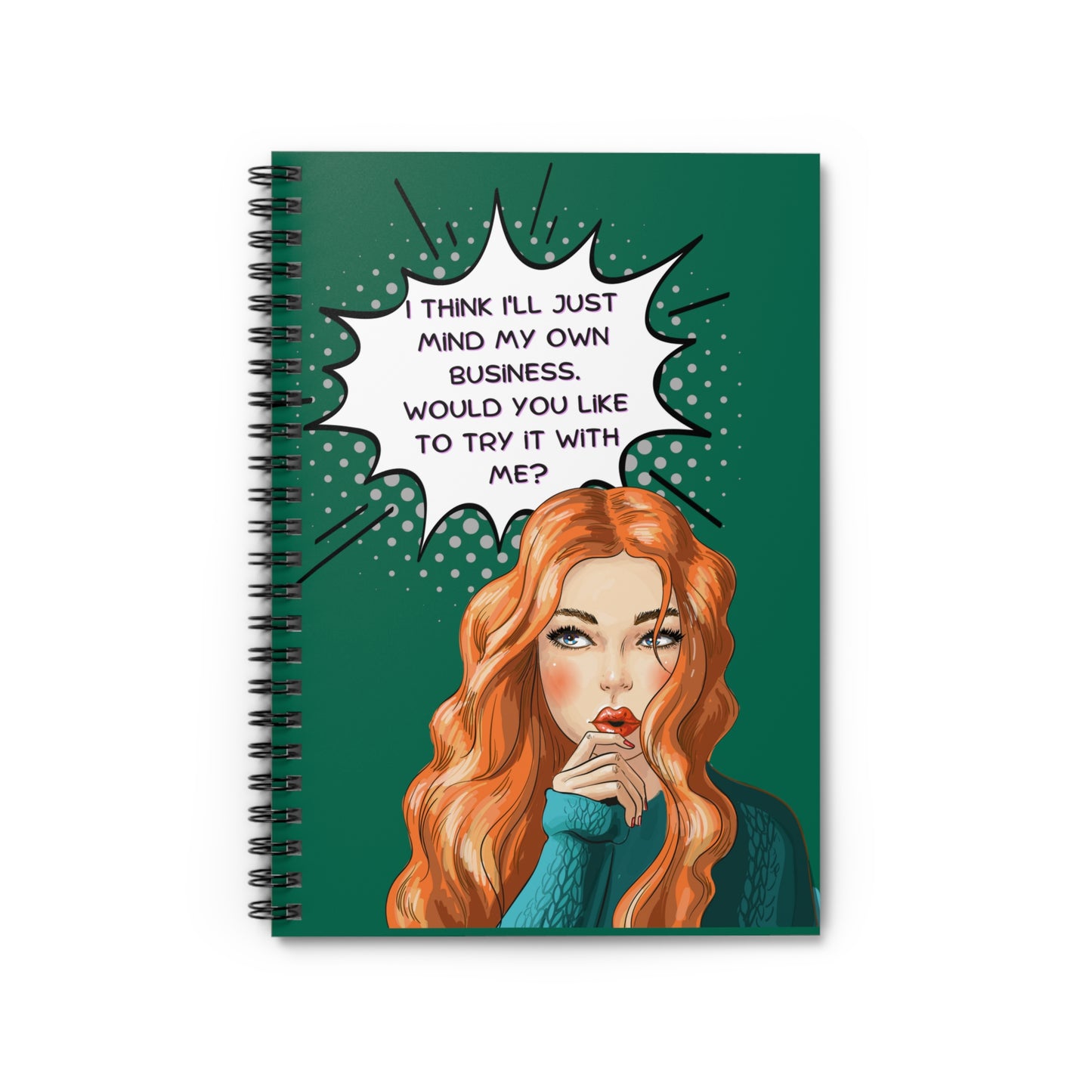 Snarky Ladies #2 Spiral Notebook - Ruled Line