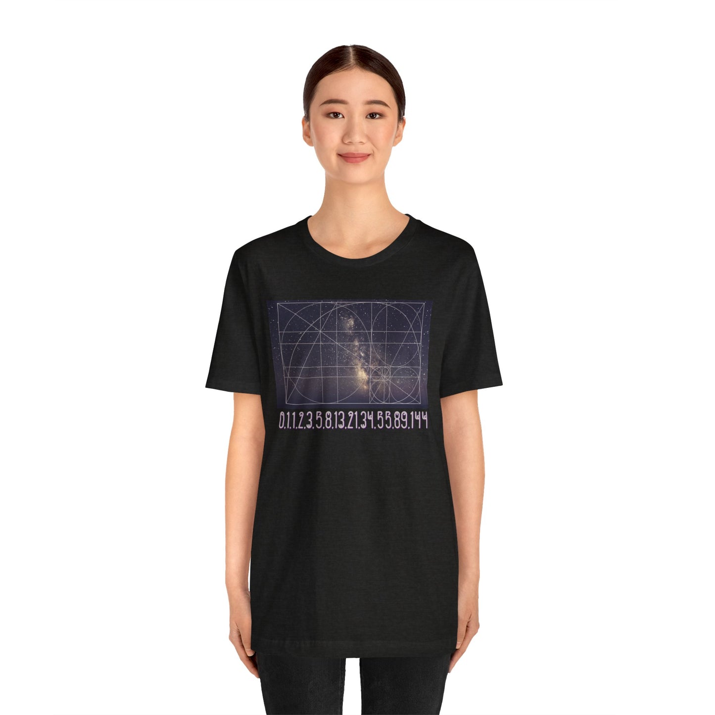 Fibonacci Sequence Unisex Jersey Short Sleeve Tee