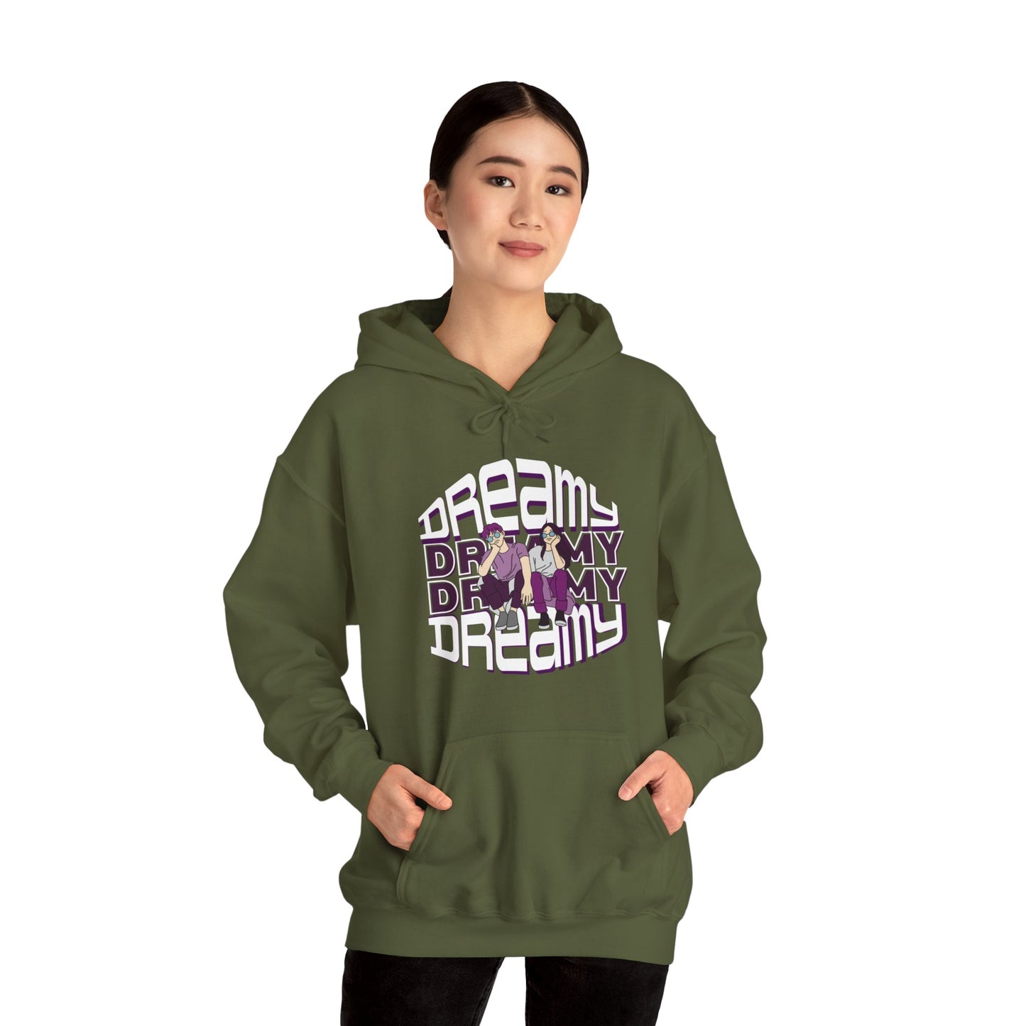 Dreamy (Unisex Heavy Blend™ Hooded Sweatshirt)