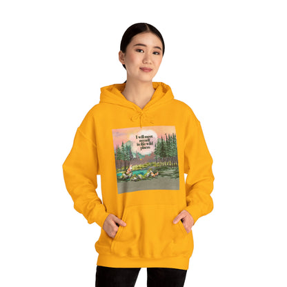 I Will Meet Myself in the Wild Places - Color Unisex Heavy Blend™ Hooded Sweatshirt