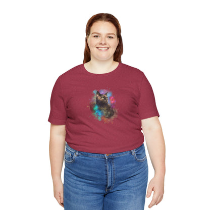 A Nebulous Mouse Kitty Unisex Jersey Short Sleeve Tee