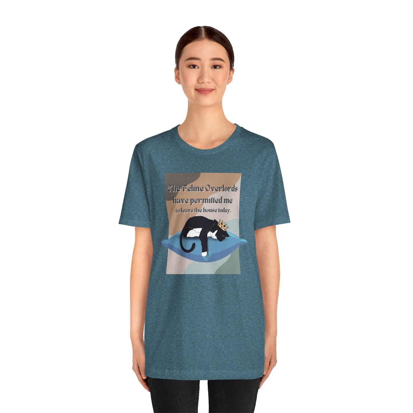 Feline Overlords Unisex Jersey Short Sleeve Tee