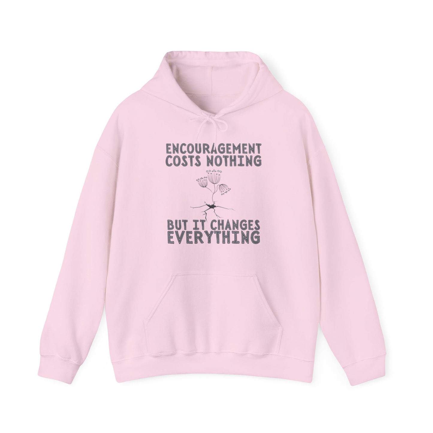 Encouragement Costs Nothing, But It Changes Everything Unisex Heavy Blend™ Hooded Sweatshirt