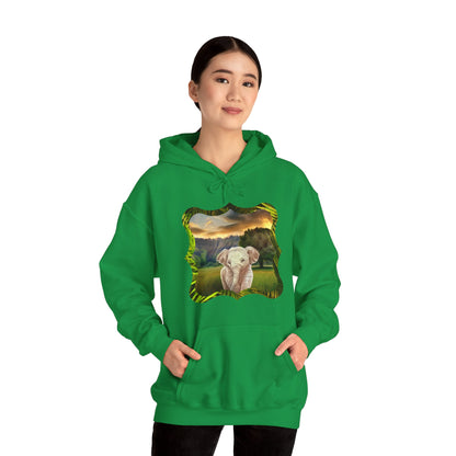 Why are baby elephants so cute, though? Unisex Heavy Blend™ Hooded Sweatshirt