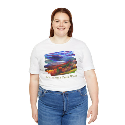 Adrift on a Chill Wind Unisex Jersey Short Sleeve Tee