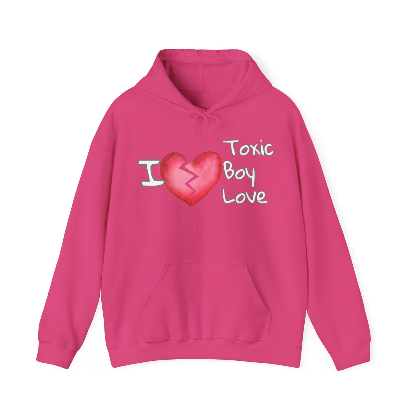 Toxic Boy Love Unisex Heavy Blend™ Hooded Sweatshirt