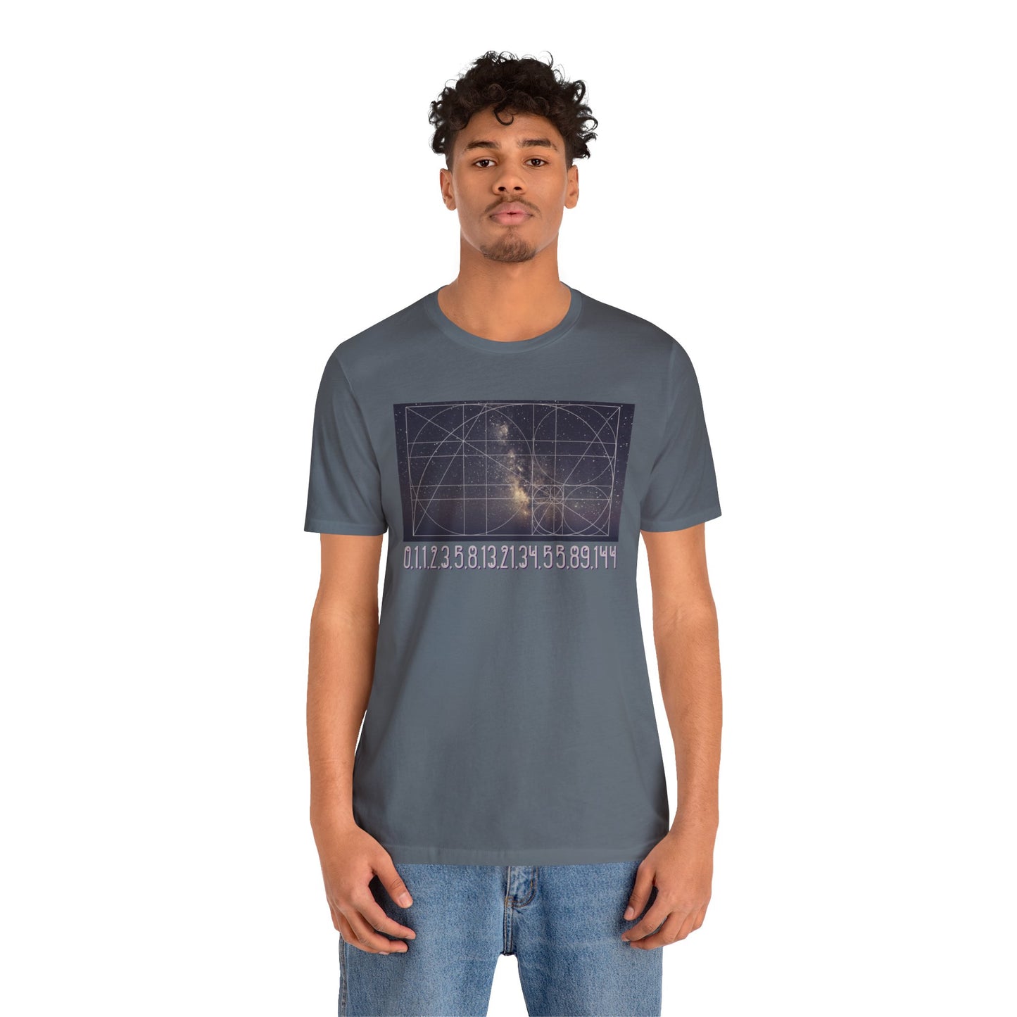 Fibonacci Sequence Unisex Jersey Short Sleeve Tee