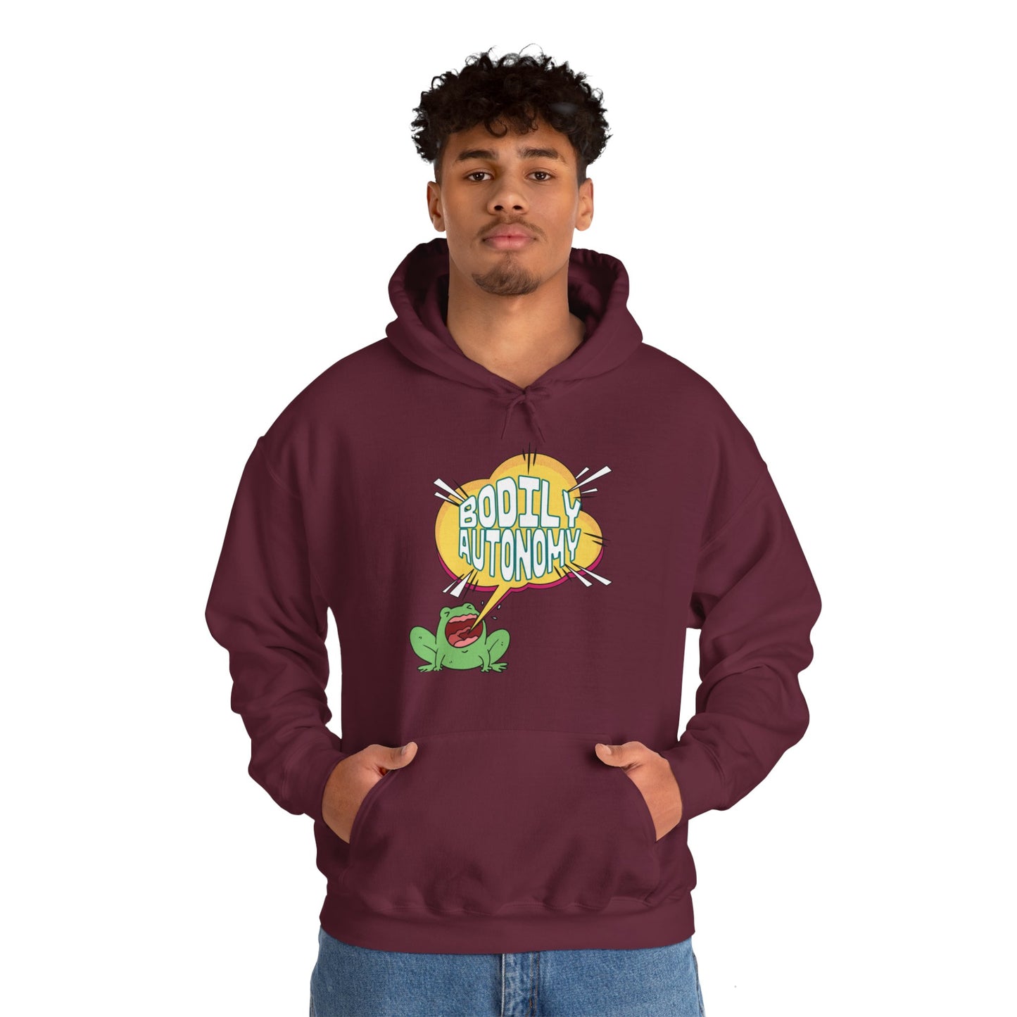 Bodily Autonomy Unisex Heavy Blend™ Hooded Sweatshirt