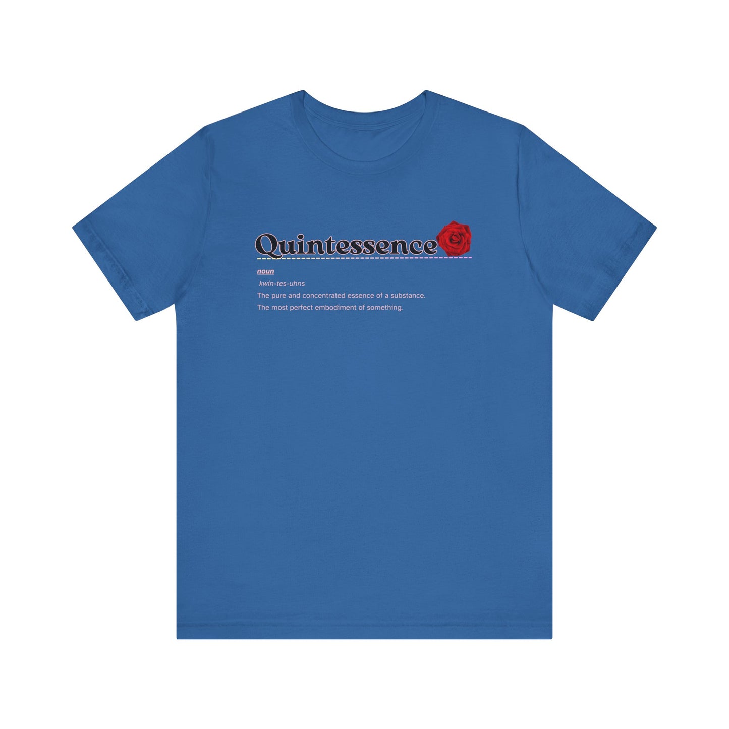 Quintessence Unisex Jersey Short Sleeve Tee