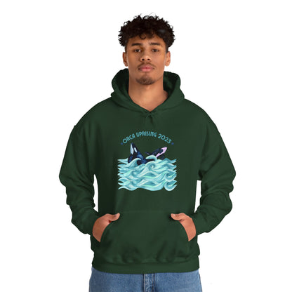 Orca Uprising Unisex Heavy Blend™ Hooded Sweatshirt