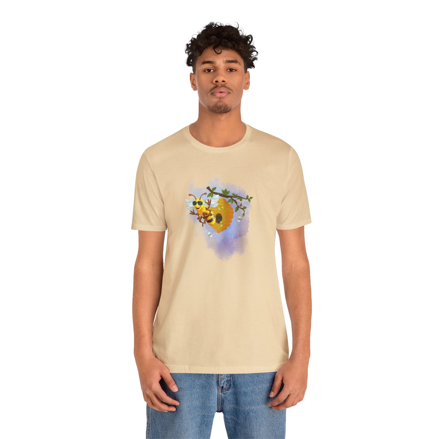 Super Cool Bee Unisex Jersey Short Sleeve Tee