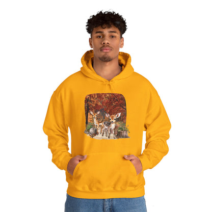 Autumn Fawns Unisex Heavy Blend™ Hooded Sweatshirt