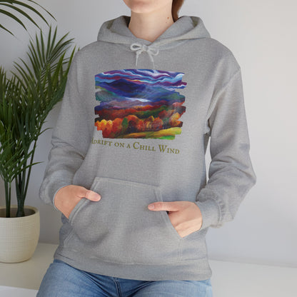 Adrift On A Chill Wind Unisex Heavy Blend™ Hooded Sweatshirt