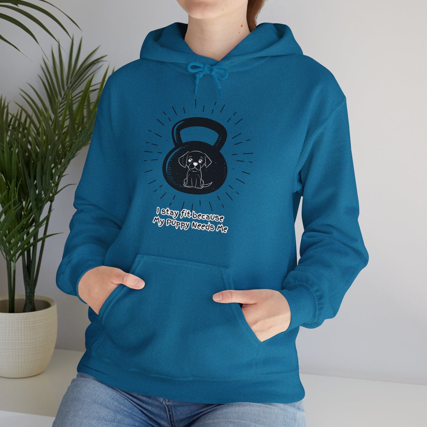 My Puppy Needs Me! Unisex Heavy Blend™ Hooded Sweatshirt