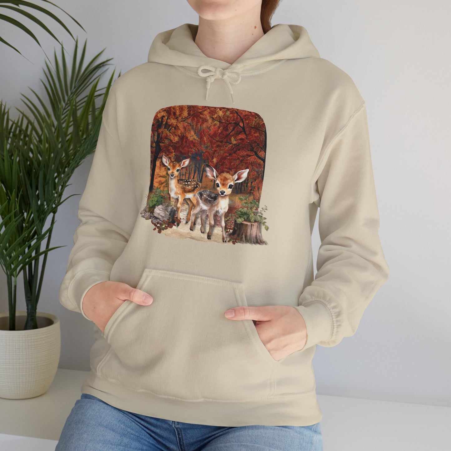 Autumn Fawns Unisex Heavy Blend™ Hooded Sweatshirt