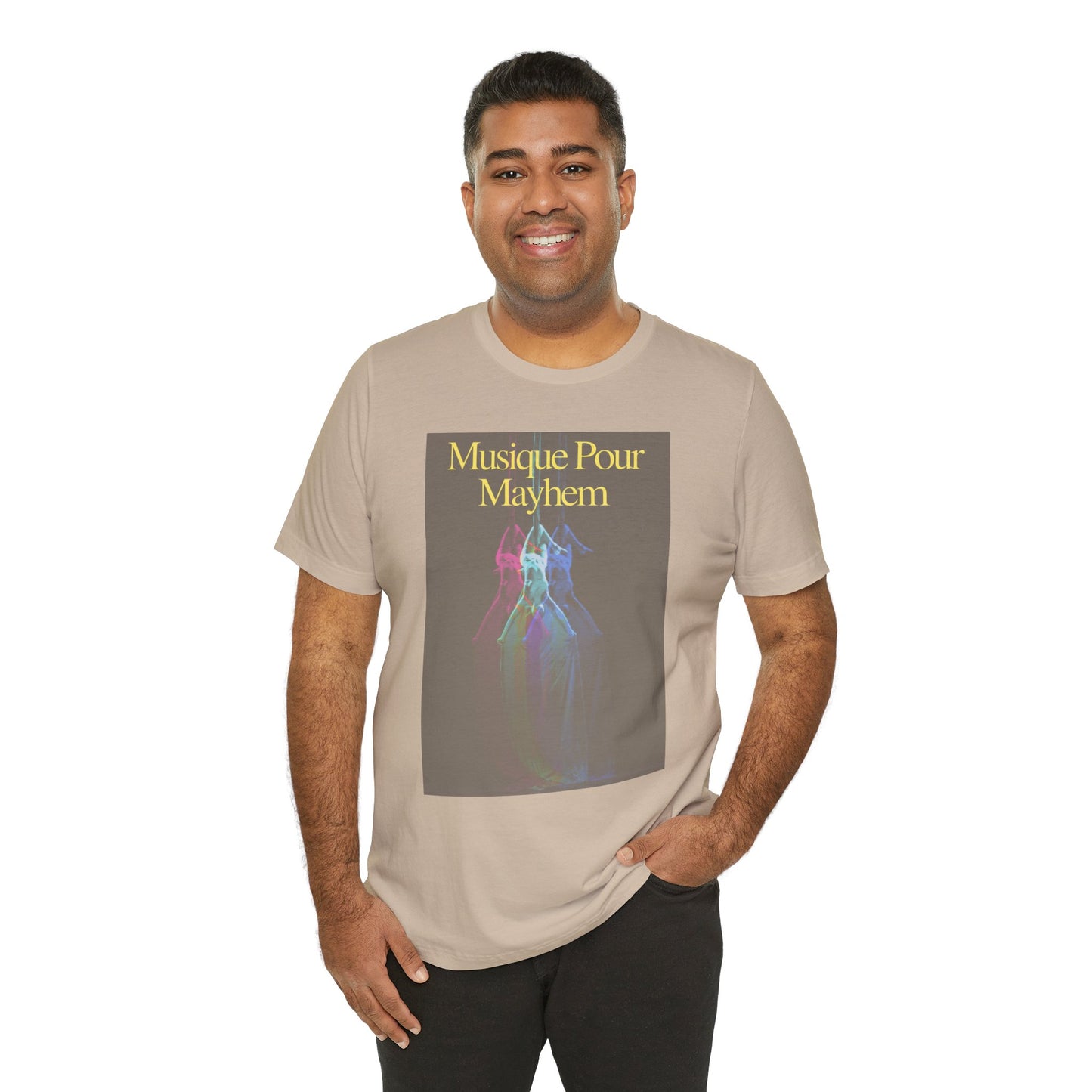 Musique Pour Mayhem Unisex Jersey Short Sleeve Tee